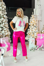 White sequin sleeve Christmas tree top