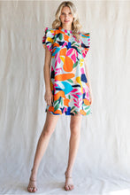 Floral Cap Sleeve Dress