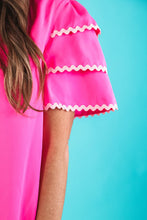 Hot Pink Ric Rac Dress