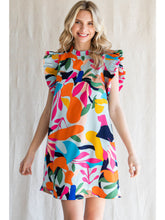 Floral Cap Sleeve Dress