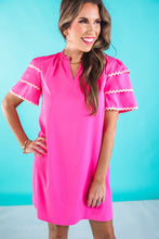 Hot Pink Ric Rac Dress