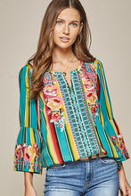 Savanna Jane multicolored top