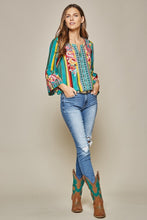 Savanna Jane multicolored top